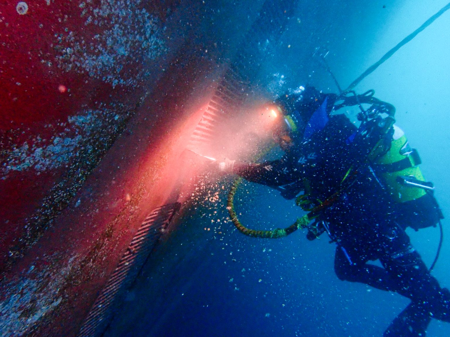 DM Group - Underwater hull cleaning, inspection and maintenance services